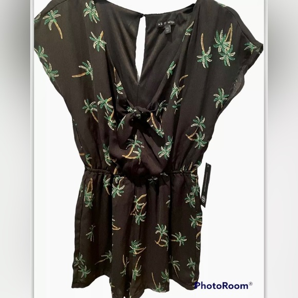 As U Wish Romper Juniors Size XS - Picture 2 of 5